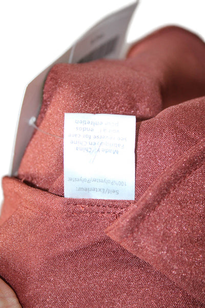 Caroline Constas Women Blouson Mini Dress Yellow Long Sleeve Size 2XS