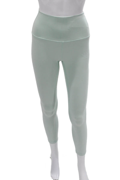 Lululemon Womens Light Blue Nylon Ankle Leggings Size 2