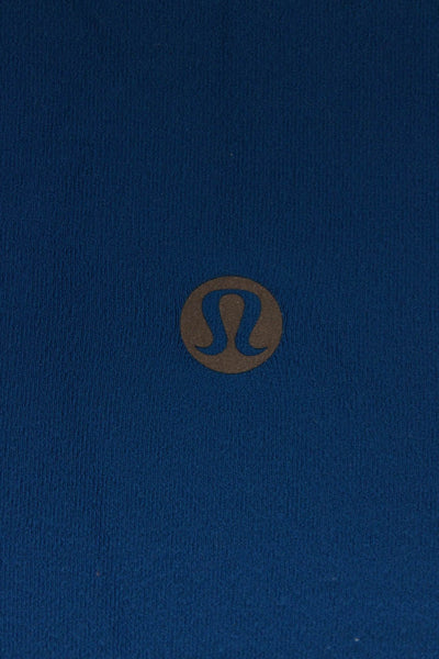 Lululemon Women Capri Leggings Blue Nylon Size 2