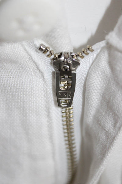 Sanctuary Womens Cropped Paperbag Linen Pants White Size 27