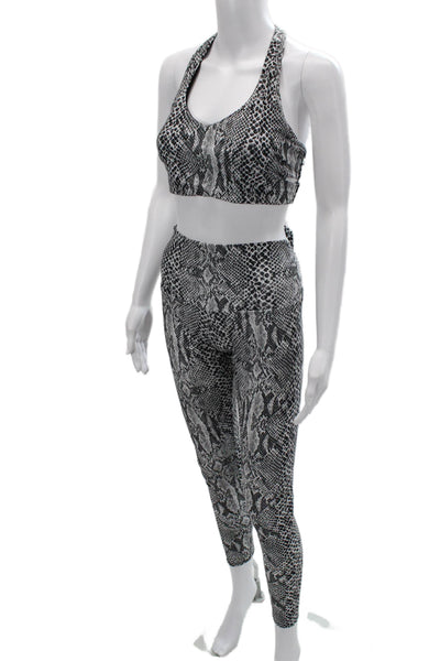 ONZIE Womens Ankle Jegging Animal Print Black Size S