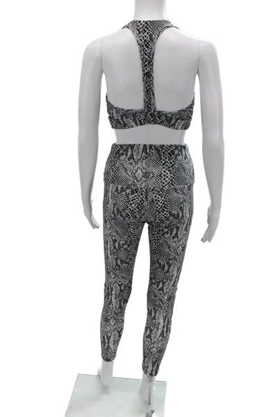 ONZIE Womens Ankle Jegging Animal Print Black Size S