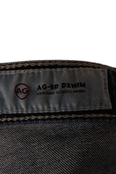 AG Women Ankle Skinny Jeans Dark Blue Mid Rise Inseam 28 Size 25