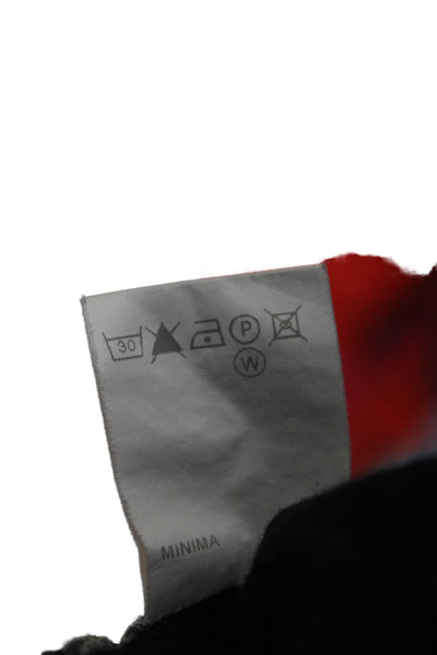 Paul & Joe Womens Shift Dress Black Cotton Short Round Neck Size 36