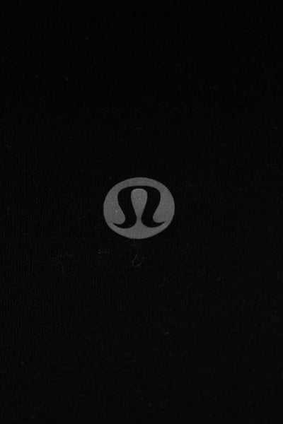 Lululemon Women Black Capri Leggings Nylon Size 4