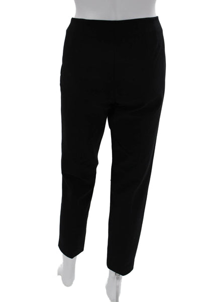 Theory Womens Ankle Dress Pants Black Hook & Eye Size 4