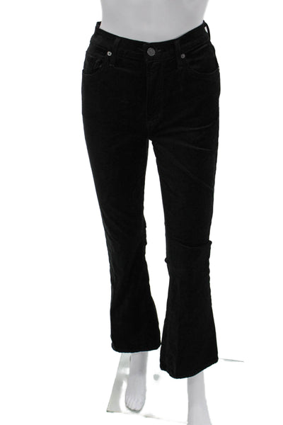 Citizens of Humanity Womens Black Mid Rise Pants Inseam 30 Size 26