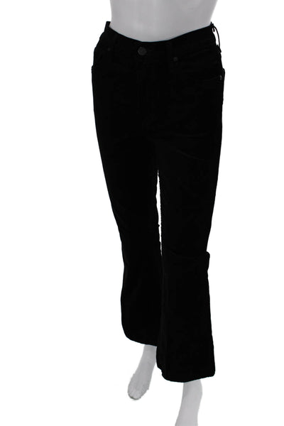 Citizens of Humanity Womens Black Mid Rise Pants Inseam 30 Size 26