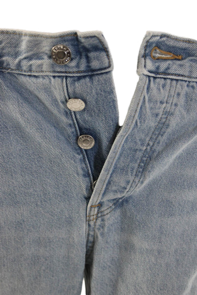 Everlane Women Ankle Mom Mid-Rise Light Blue Jeans Size 27