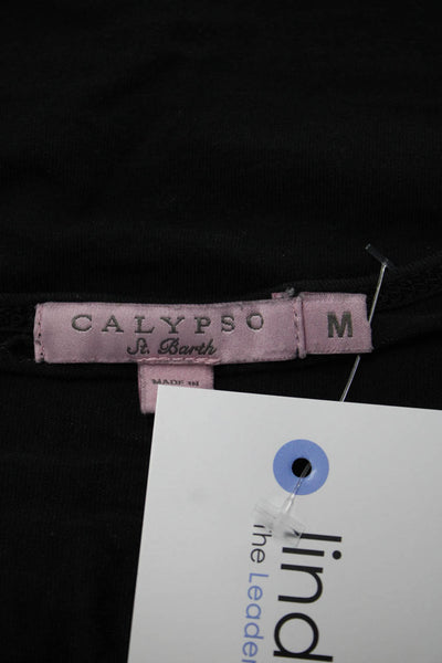 Calypso Saint Barth Womens Black Camisole Sleeveless Size M
