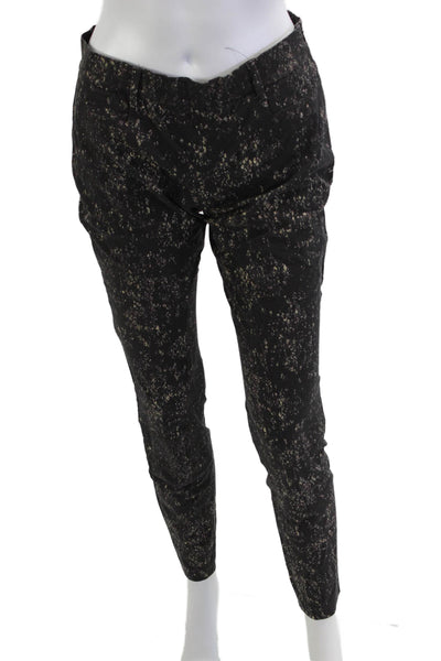 Theory Womens Ankle Dress Pants Black Size 4