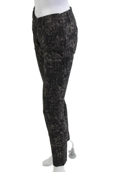 Theory Womens Ankle Dress Pants Black Size 4