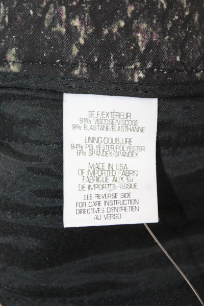 Theory Womens Ankle Dress Pants Black Size 4