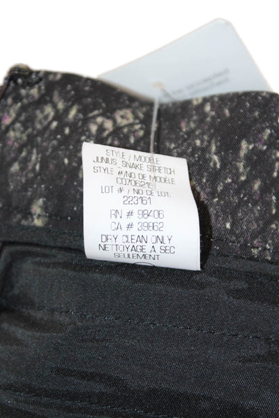 Theory Womens Ankle Dress Pants Black Size 4