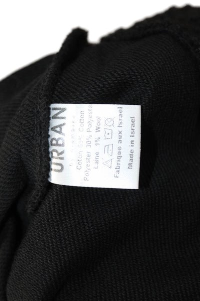Urban by Alembika Womens Overall Dress Black Cotton Sleeveless Gothic Size 3