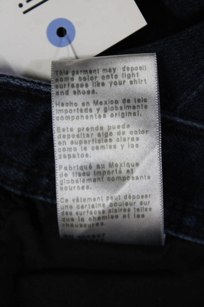 AG Adriano Goldschmied Mens Ankle Straight Jeans Dark Blue Size 31