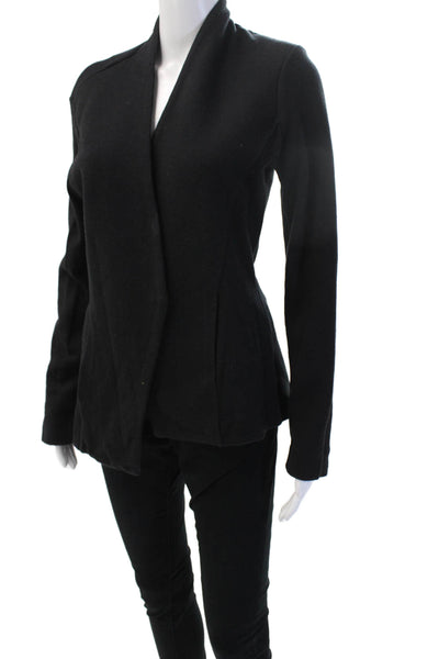 Velvet Womens Tunic Blouse Dark Blue Rayon Long Sleeve Bohemian Fall Size M