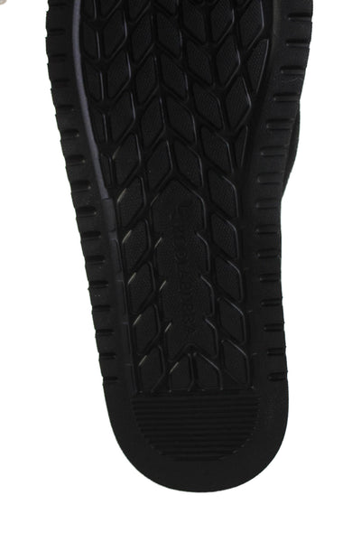 Koolaburra X UGG Mens Suede Sheepskin Slide On Slippers Black Size 11