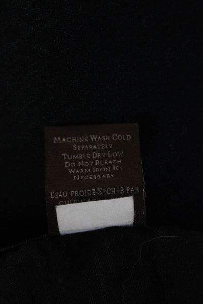 James Jeans Womens Skinny Black Jeans Button Size 27