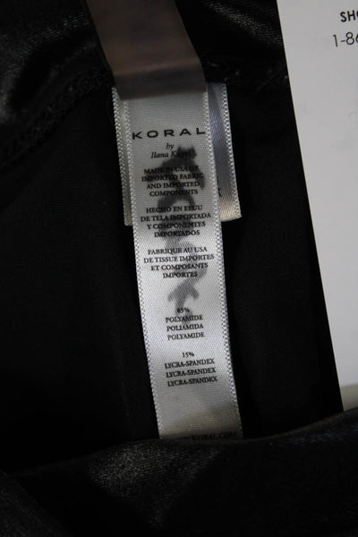 Koral Womens Ankle Jeggings Black Size M