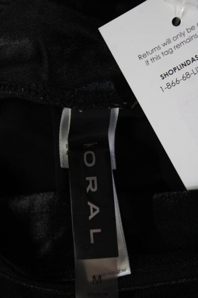 Koral Womens Ankle Jeggings Black Size M