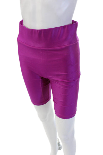 All Access Unisex Biker Purple Shorts Size S