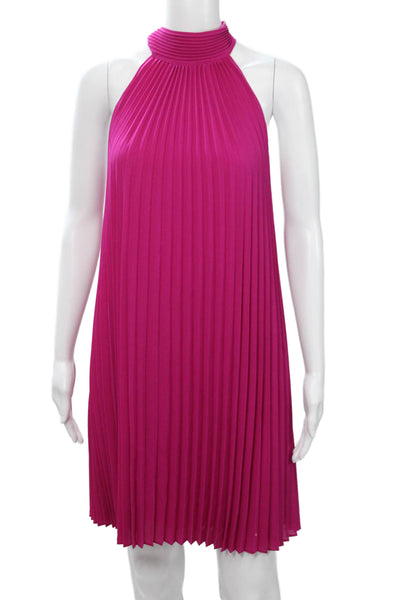 Belle Badgley Mischka Women Trapeze Swing Dress Pink Size 4