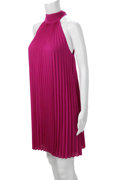 Belle Badgley Mischka Women Trapeze Swing Dress Pink Size 4