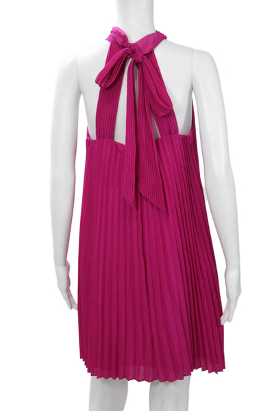 Belle Badgley Mischka Women Trapeze Swing Dress Pink Size 4