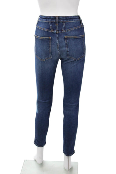 Closed Women Ankle Skinny Dark Blue Jeans High Rise Size 26