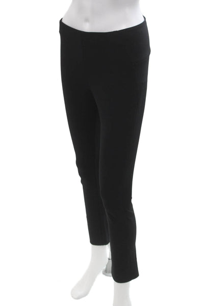 Veronica Beard Women Ankle Cropped Dress Pants Black Zip Size 4