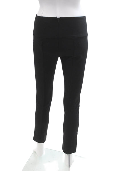 Veronica Beard Women Ankle Cropped Dress Pants Black Zip Size 4