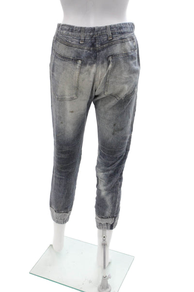 Rag & Bone Unisex Cropped Tapered Dark Gray Jeans Size XS