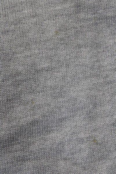 Splendid Unisex Pullover Sweater Gray Long Sleeve Viscose Cashmere Size XS