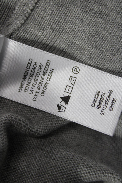 Splendid Unisex Pullover Sweater Gray Long Sleeve Viscose Cashmere Size XS
