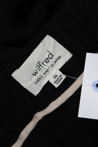 Wilfred Women Ankle Cropped Dress Pants Black Petite Size 00