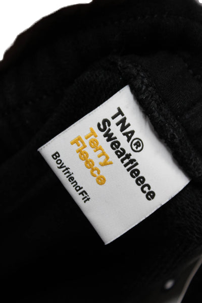 TNA Womens Jogger Sweatpants Black Size XS