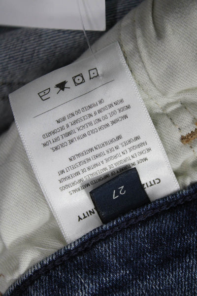 Citizens of Humanity Women Ankle Skinny High Rise Dark Blue Jeans Size 27