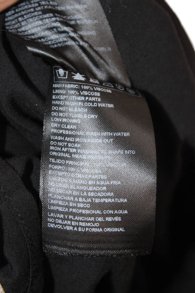 Ba&Sh Women Shirt Dress Beige 3/4 Sleeve Geometric 100% Viscose Size 4