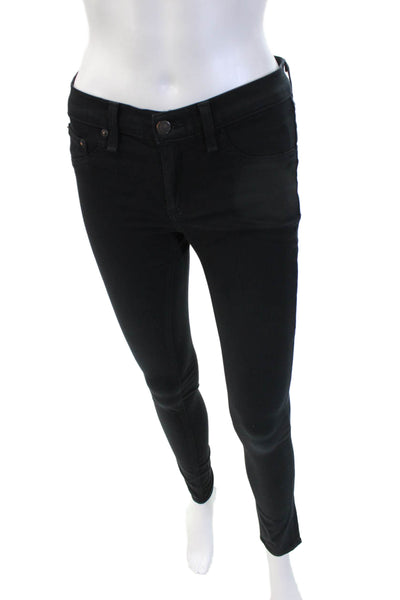 Rag & Bone Jean Womens Black Skinny Ankle Jeans Size 26