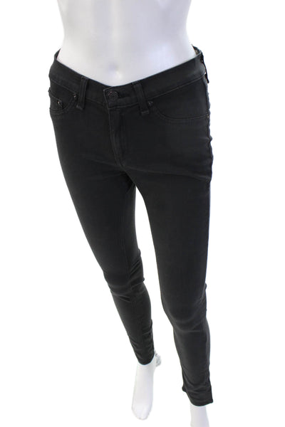 Rag & Bone Jean Womens Black Skinny Ankle Jeans Size 27