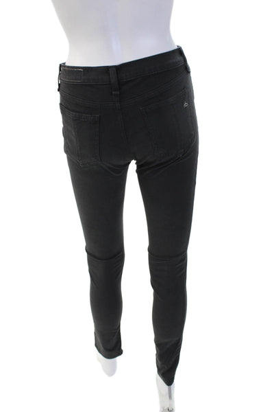 Rag & Bone Jean Womens Black Skinny Ankle Jeans Size 27
