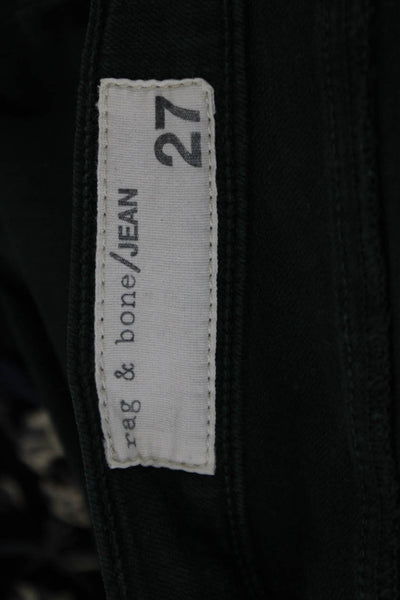 Rag & Bone Jean Womens Skinny Jeans Black Size 27