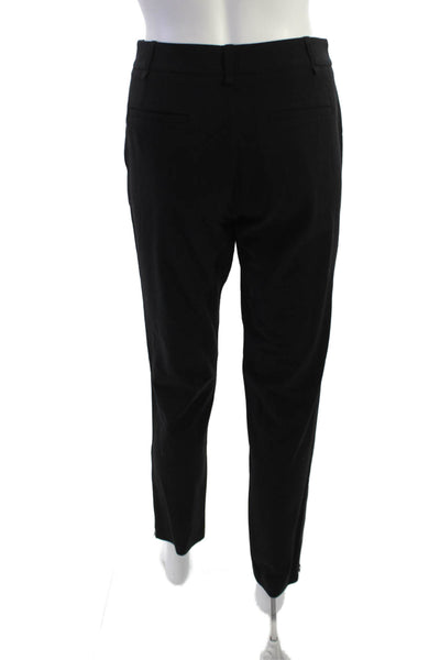 BCBG Max Azria Women Ankle Dress Pants Black Button Size 4
