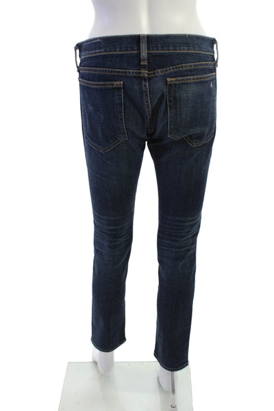 Rag & Bone Jean Women Dark Blue Skinny Ankle Jeans Size 26