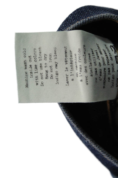 Rag & Bone Jean Women Dark Blue Skinny Ankle Jeans Size 26