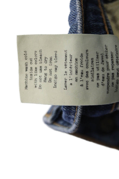 Rag & Bone Womens Ankle Skinny Jeans Dark Blue Size 26