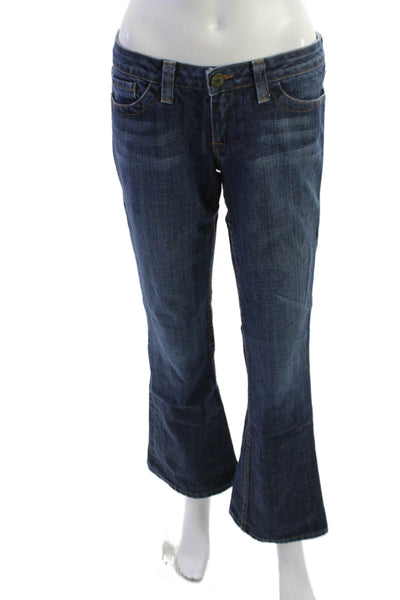 William Rast Women Bootcut Flared Jeans Dark Blue Size 27