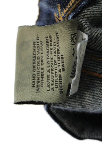 William Rast Women Bootcut Flared Jeans Dark Blue Size 27