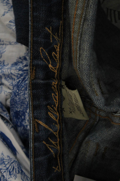 William Rast Women Bootcut Flared Jeans Dark Blue Size 27